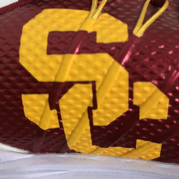 NIKE USC LUNAR SZ: M7 / W9.5 CONTROL 4 GOLF CLEATS 838116-108 Crimson Gold - Picture 2 of 15